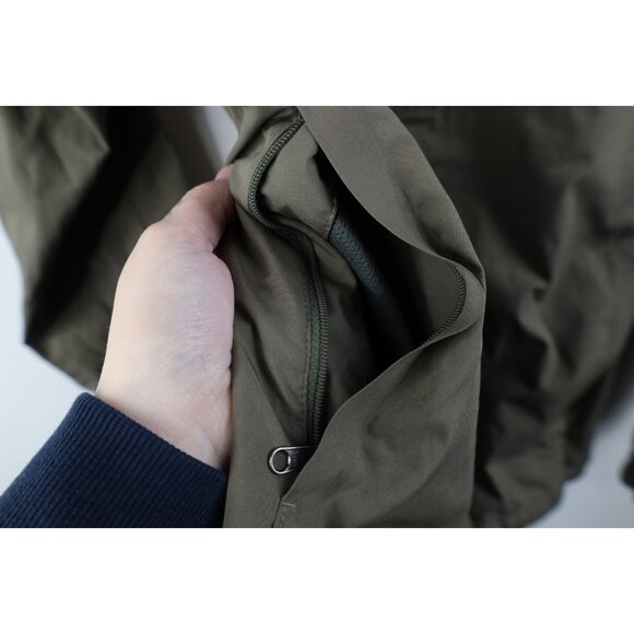 Royal Robbins Mens Medium Distressed Full Zip Hooded Windbreaker Rain Jacket - Picture 11 of 16